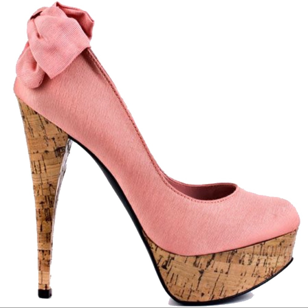 Bebe Back Bow Heels - image 4